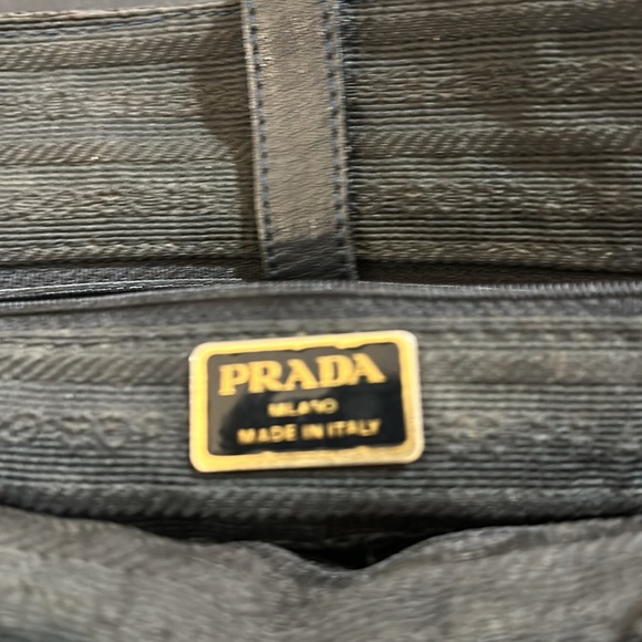 Prada black satchel. Sold as is - Picture 6 of 8